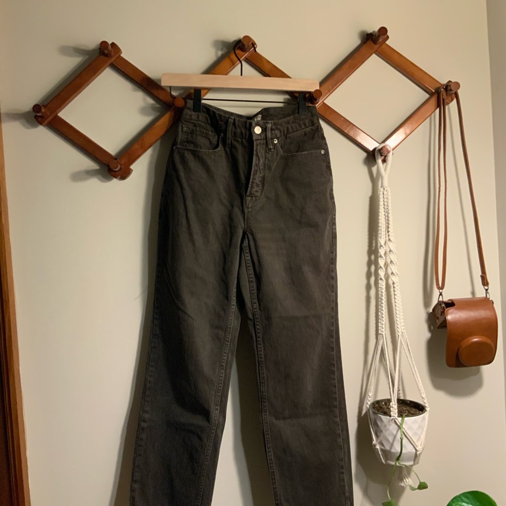 Good American Women's Straight Leg Jeans